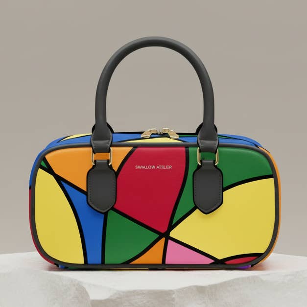 Rang Top Handle Bag for wholesale by Swallow atelier