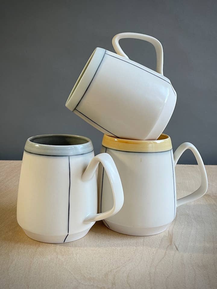 12oz Mug for wholesale by Briggs Shore Ceramics