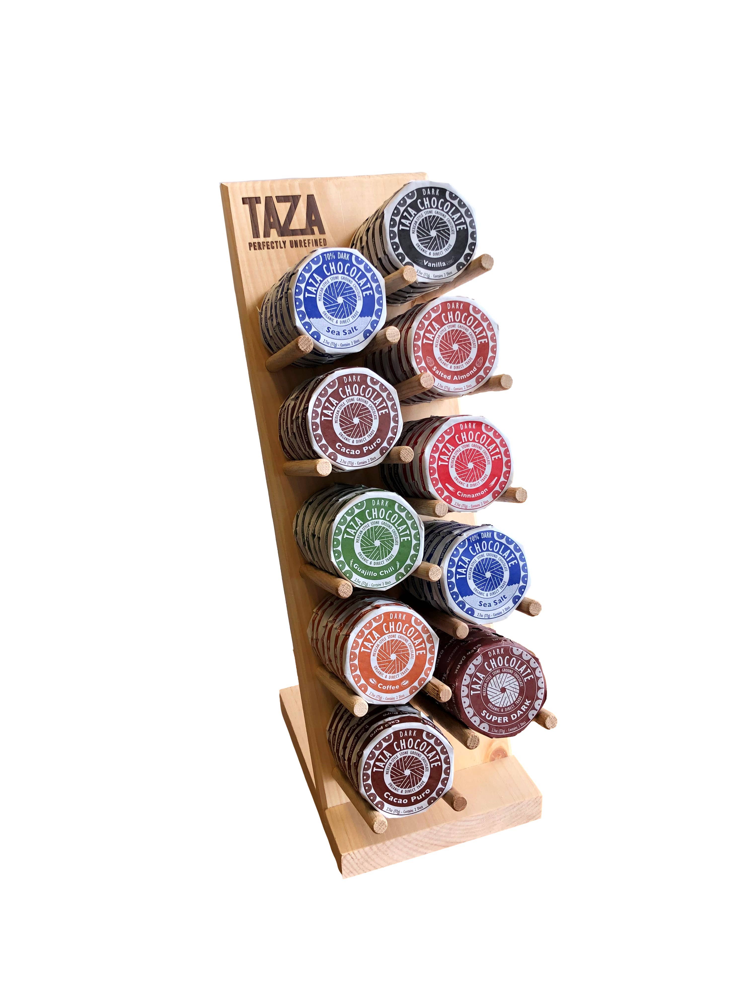 Taza Chocolate - Wholesale Chocolate Bar - Spiked Eggnog Chocolate Disc4