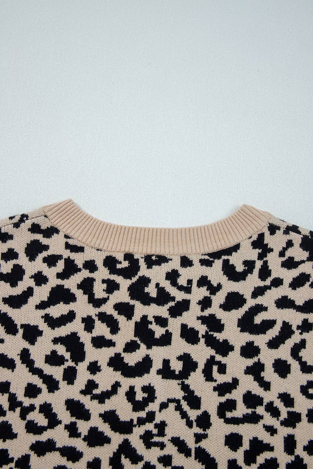 Babs + Birdie - Wholesale Cardigan - Women's - Leopard Chunky Knitted Cardigan Sweater4