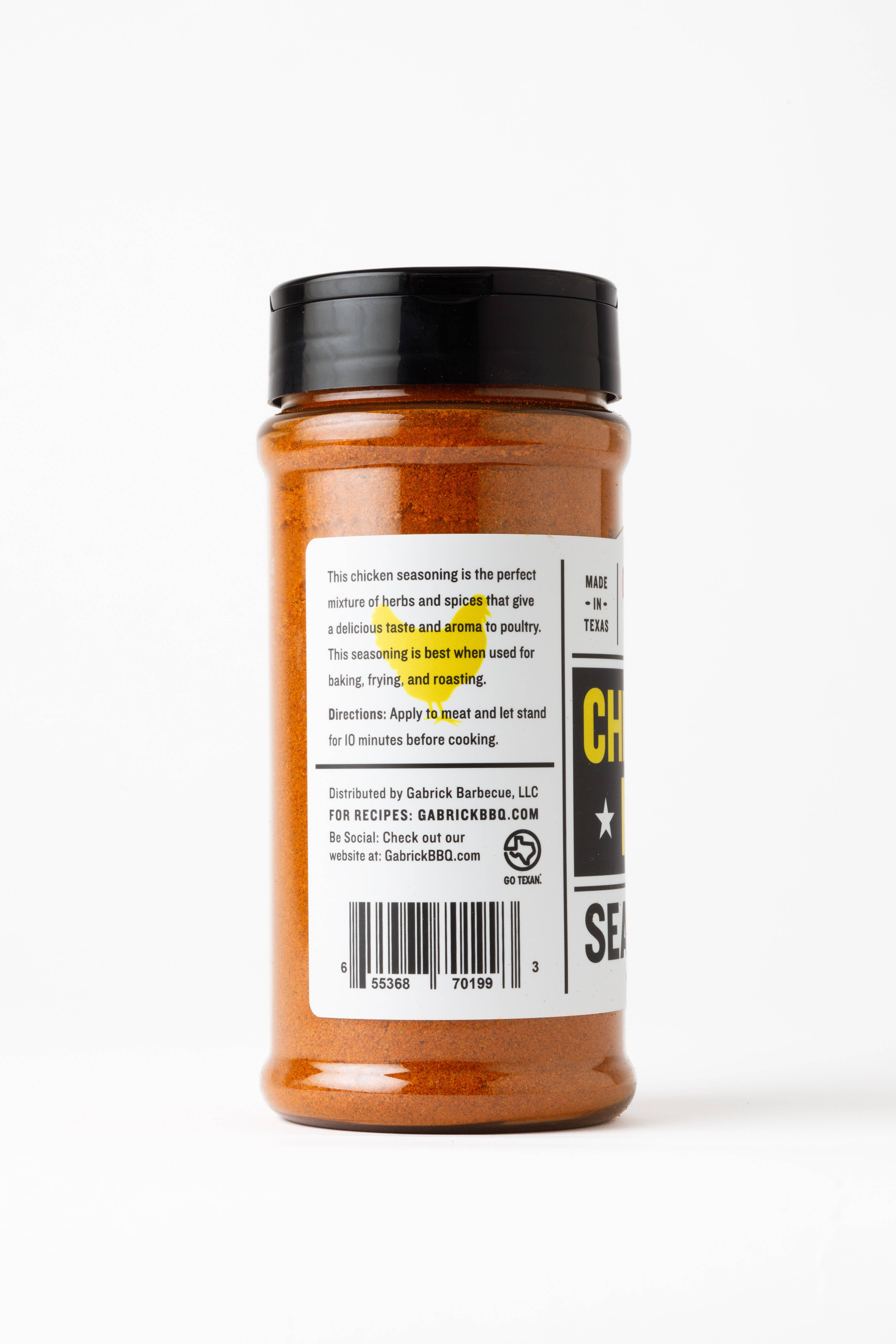 Gabrick BBQ Sauce Co. | Texas BBQ Sauce - Wholesale Rub - Chicken Rub Seasoning1