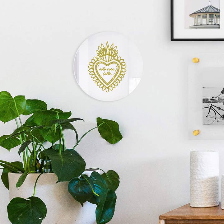 Ex-voto spiegel. Heilig Hart. Only Beautiful Things voor wholesale door BiCA-Good Morning Design