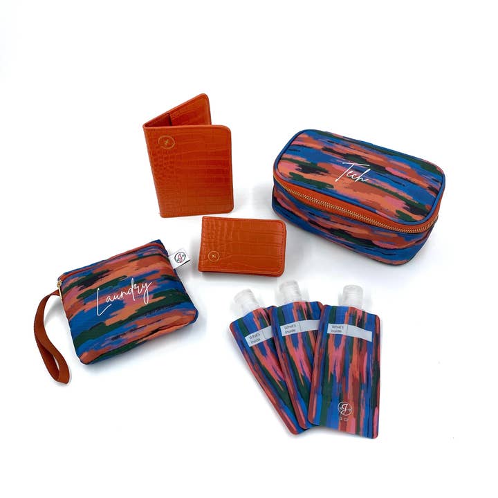 Ms. Jetsetter - Wholesale Travel Set - Eco Travel Bottles | 3-Piece Set | Multi Hued3
