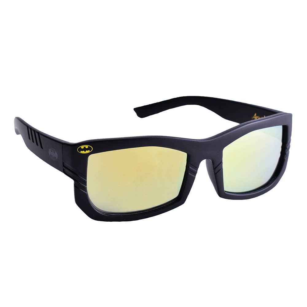 H2W dba Sun-Staches - Wholesale Sunglasses - Kids - Officially Licensed Kids Arkaid Batman Black Cutout Sunglass0