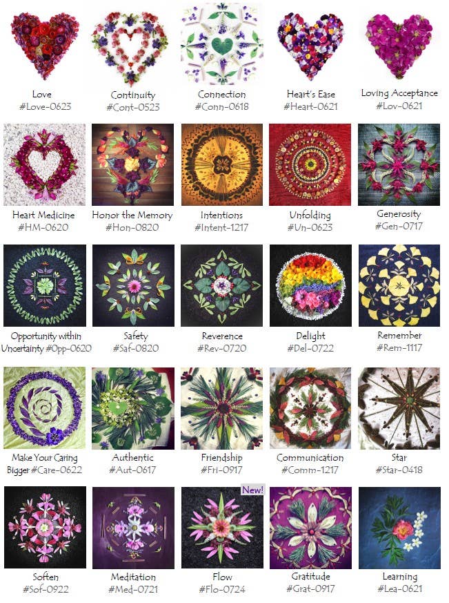Nature Mandala Art - Wholesale Notebook - Nature / Flower Mandala LG Notebooks:: Earth Tones Designs2