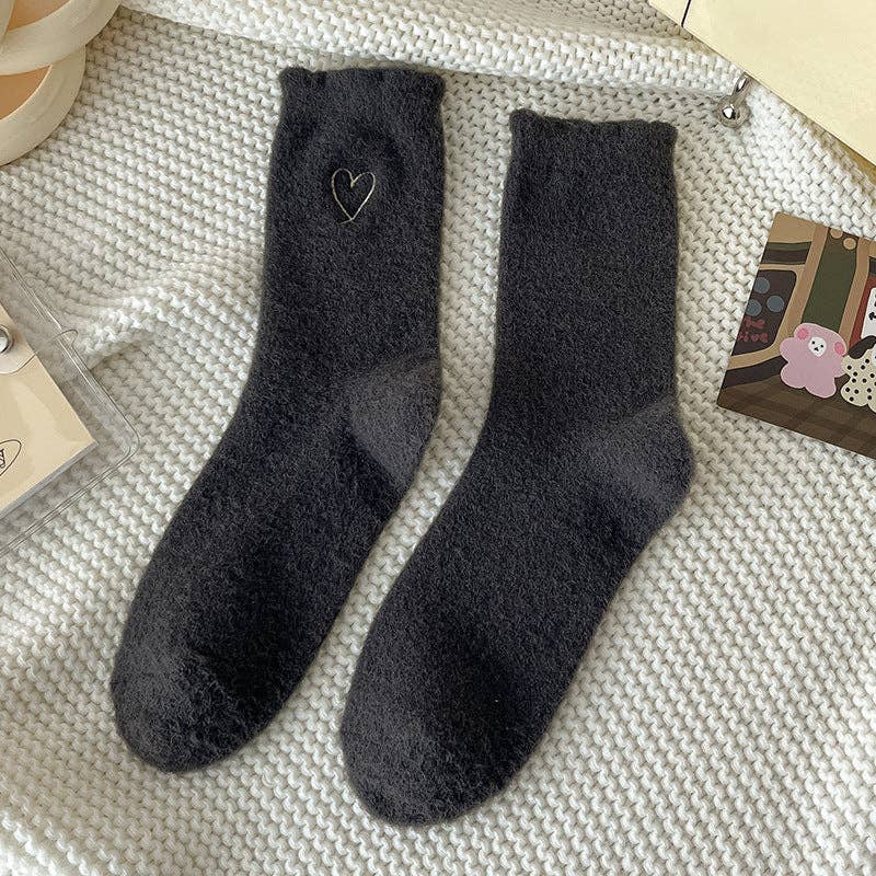 Gohobi （We cover U.S. import duties） - Wholesale Socks - Women's - Gohobi Warm Velvet Heart Socks2
