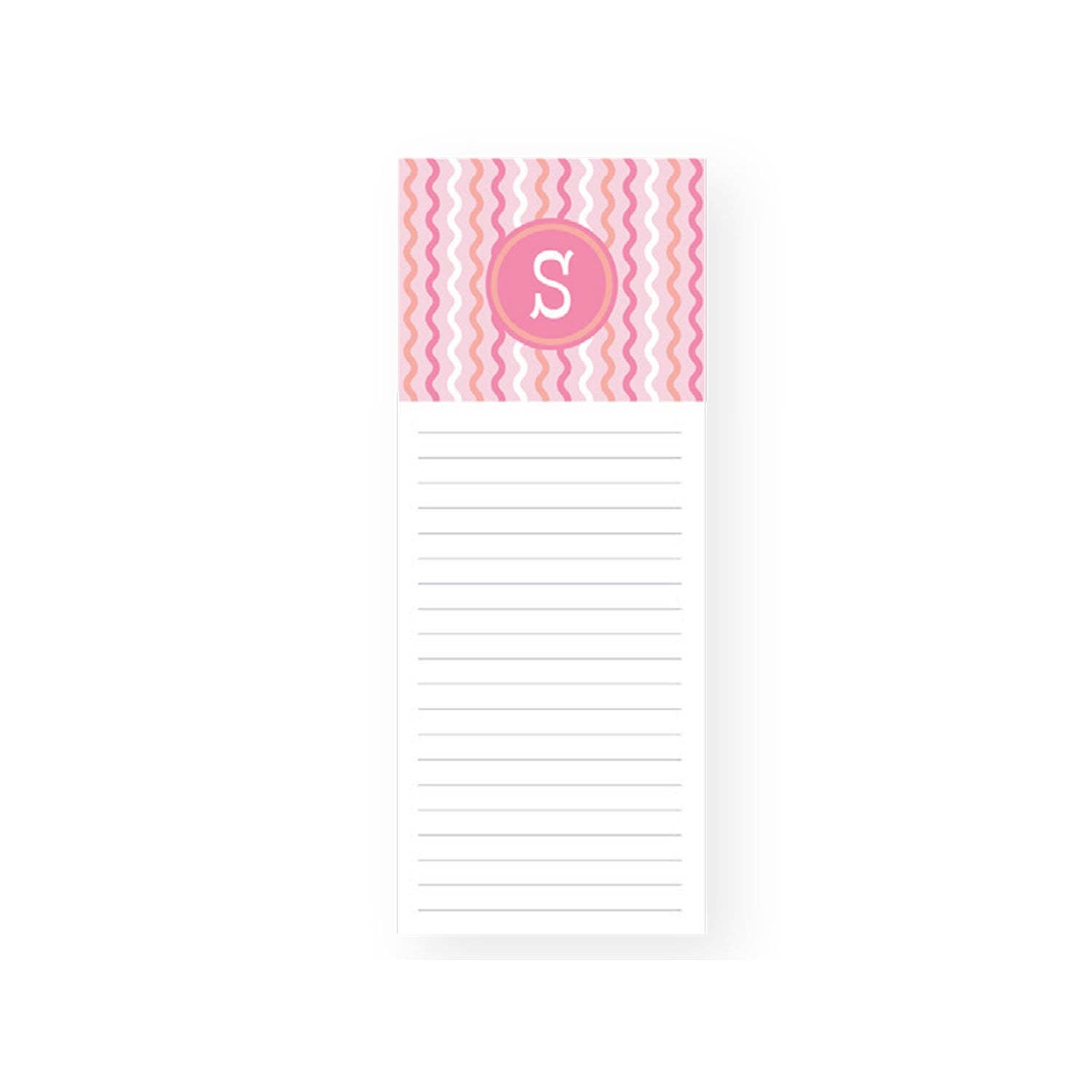 Mary Square – wholesale Notepad – Initial Magnetic Notepads10