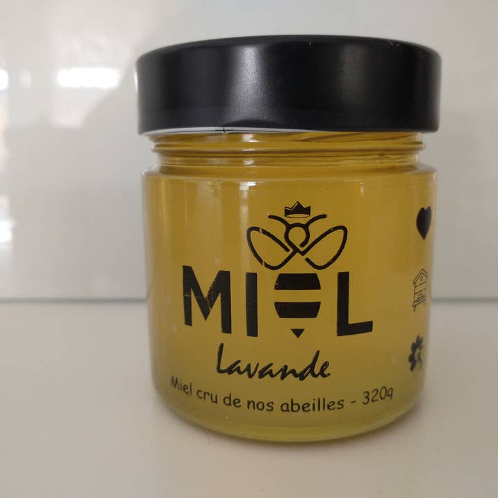 MIELE DI LAVANDA FINE per la vendita all'ingrosso da parte di Miel Cru de nos Abeilles