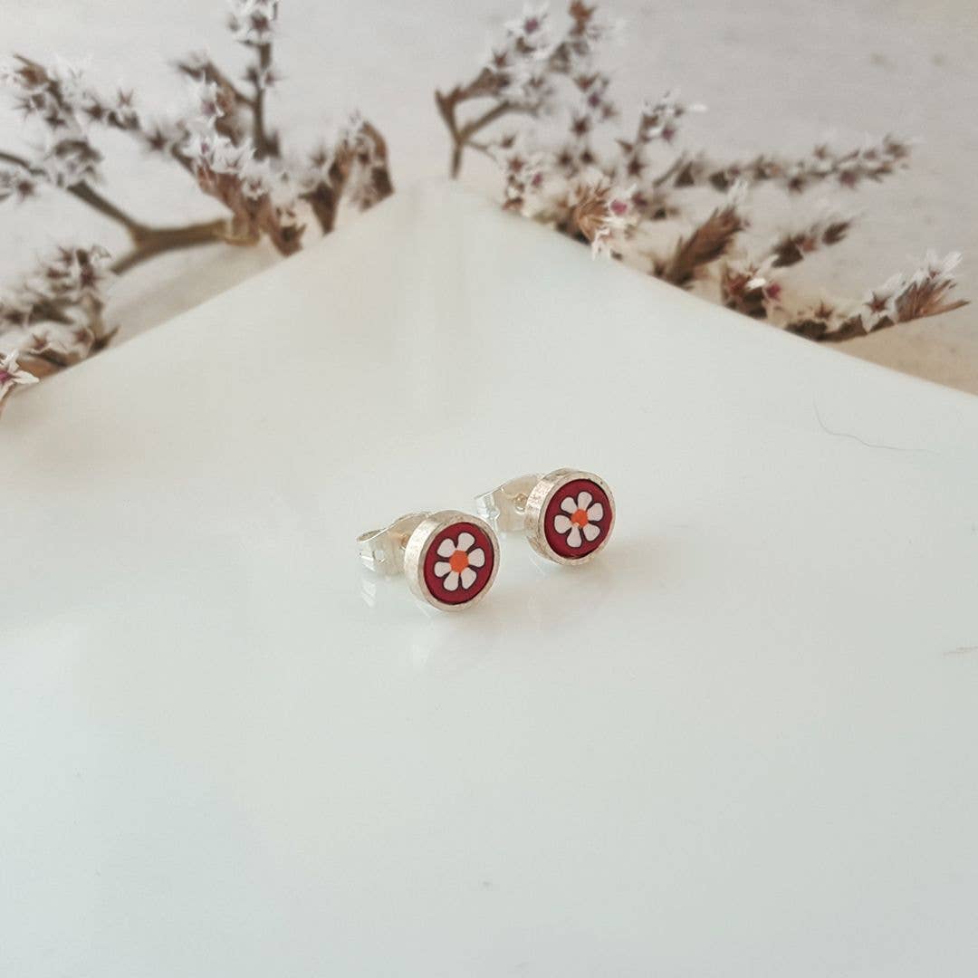 PASTACUITA - Wholesale Stud/Post Earrings - Small round everyday earrings. Handmade with polymerclay4