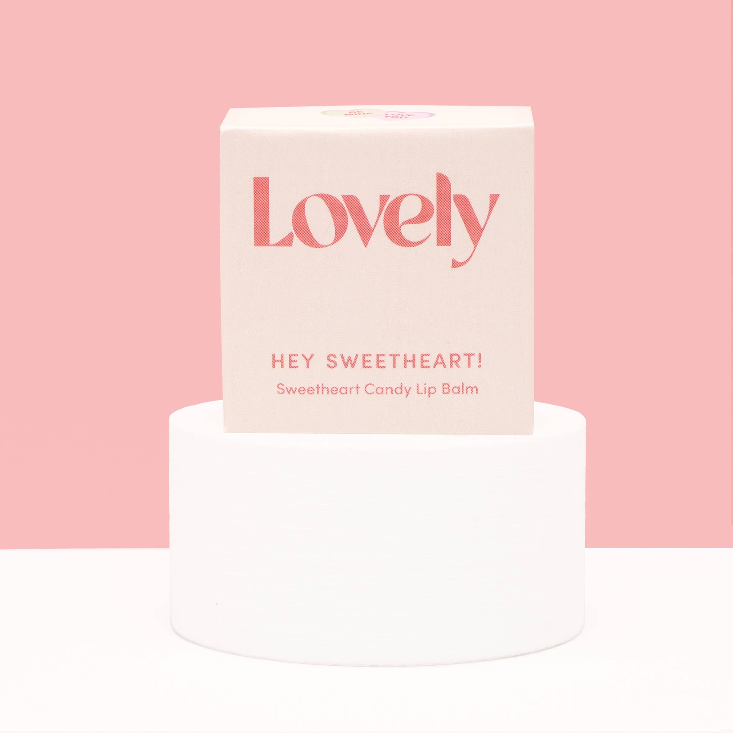 Lovely Skincare – wholesale Lip Balm – Lip Balm - Hey Sweetheart! - Sweetheart Candy4