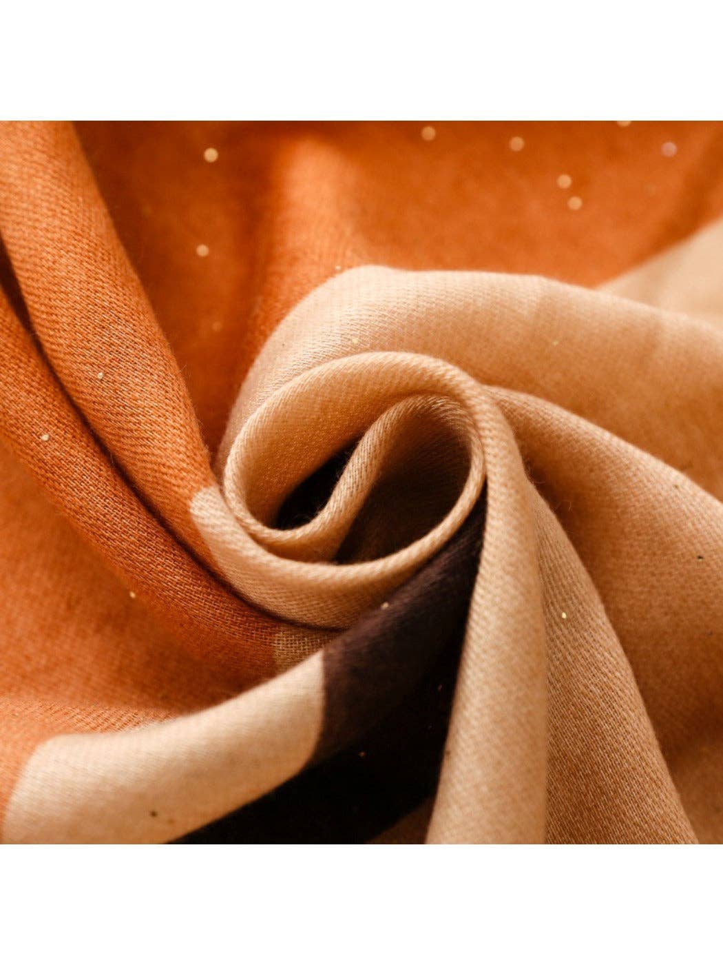 Funkyrel® Atzbranding Limited - Wholesale Scarf - Women's - Scarvii - Abstract Art Scarf with Gold Foil & Glitter10