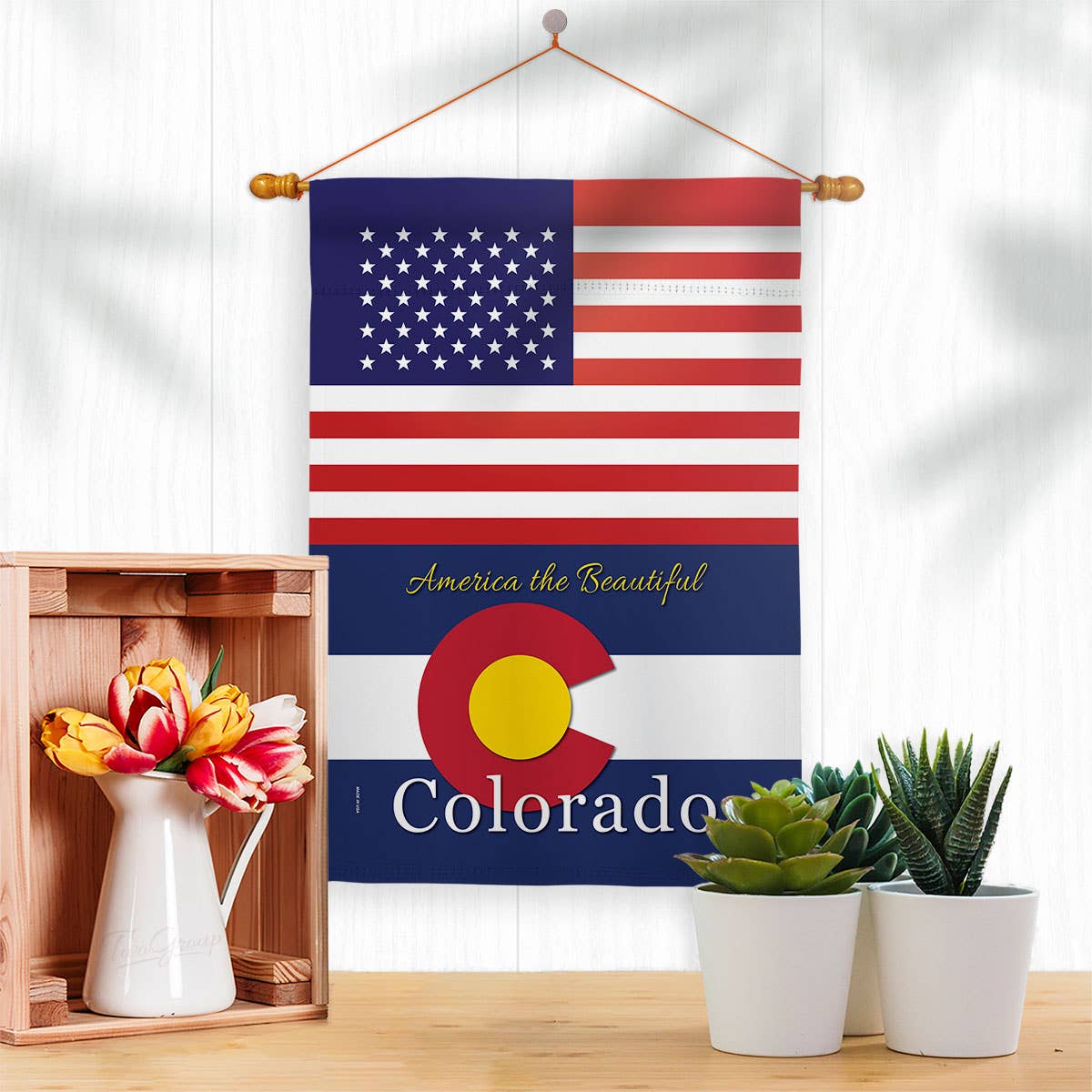 Two Group Flag Co – wholesale Flagga – USA Colorado Americana Stater USA Decor Flag2