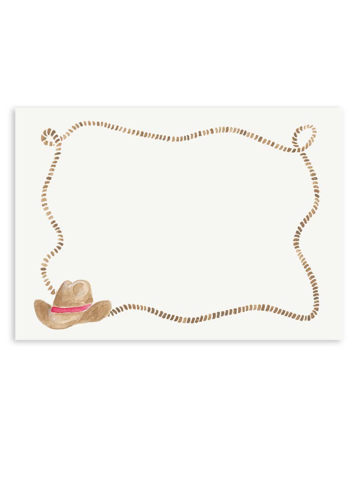 Briefpapierset met koord - blanco voor wholesale door Sarah Writes In Ink