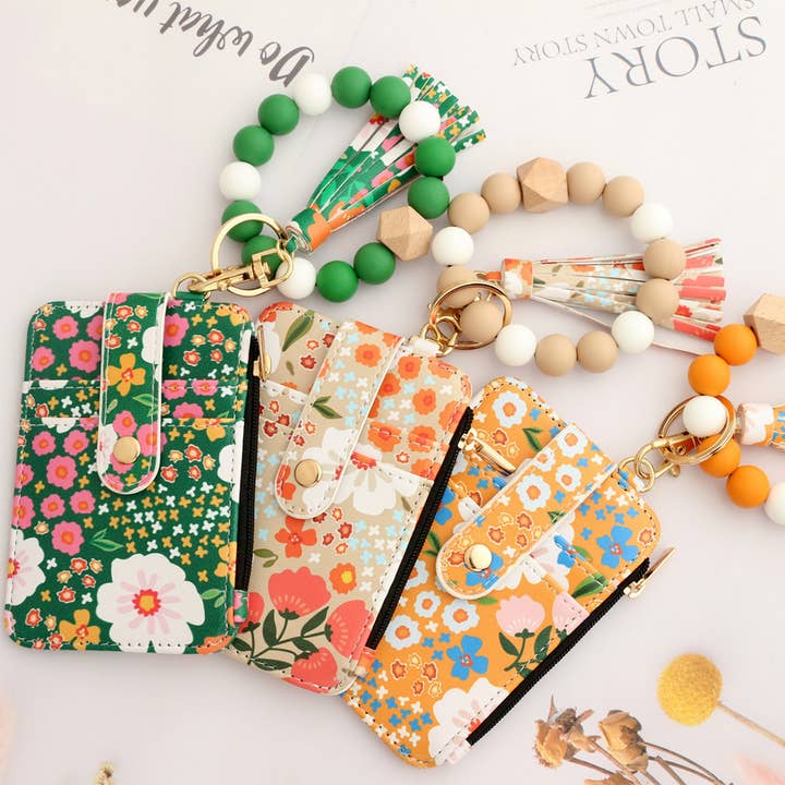 ACCITY - Wholesale Keychain Bracelet - NEW ARRIVAL BRACELET FLORAL KEYCHAIN_CWMM129511