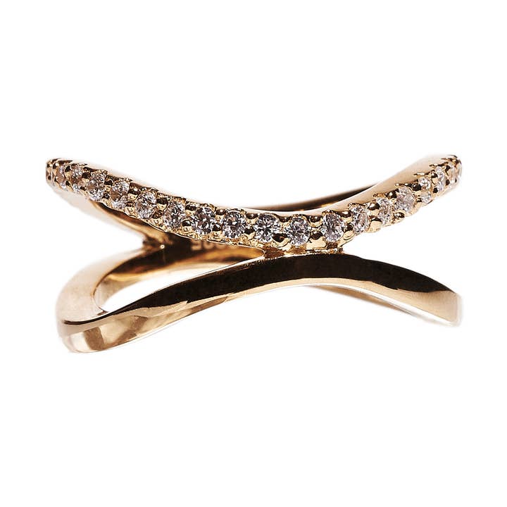 Infinity II Ring for wholesale by Gold Philosophy