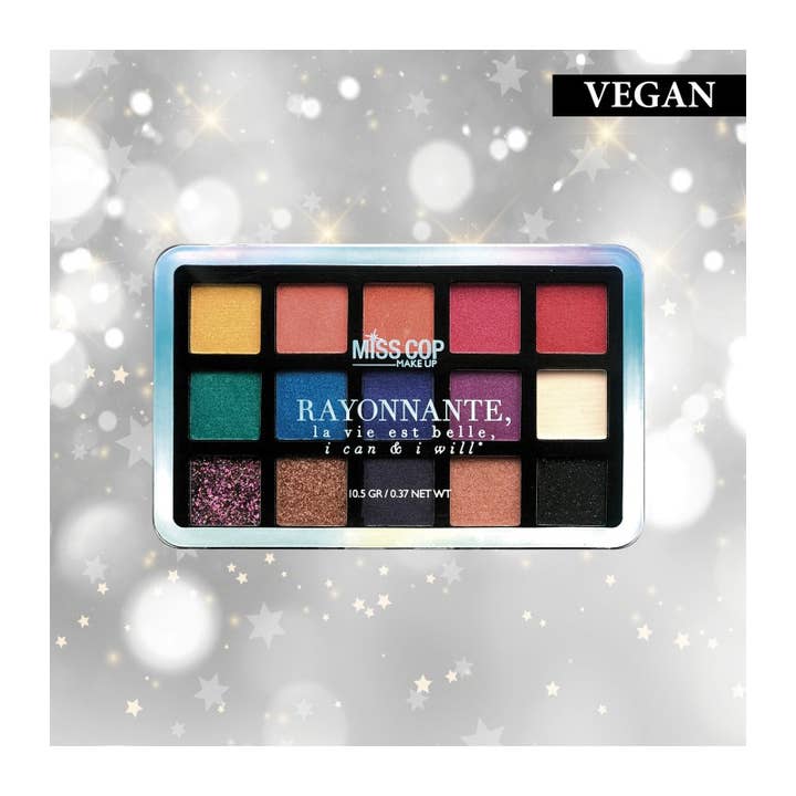 MISS COP - Wholesale Eyeshadow Palette - RADIANT palette1
