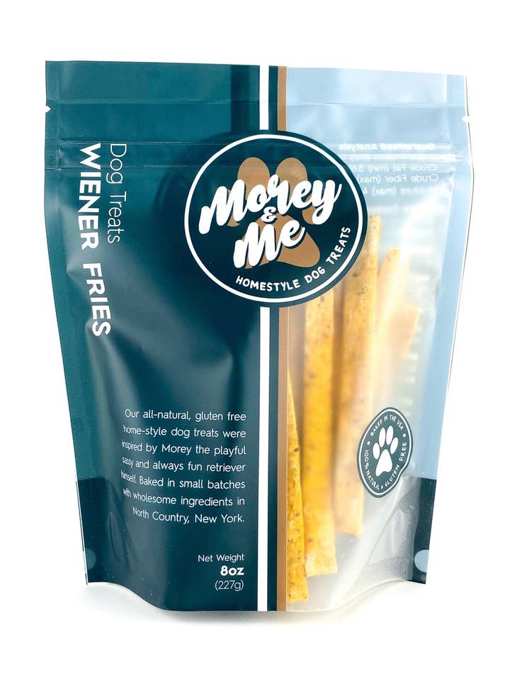 Wiener Fries - Sweet Potato Dog Treats for wholesale by Morey and Me