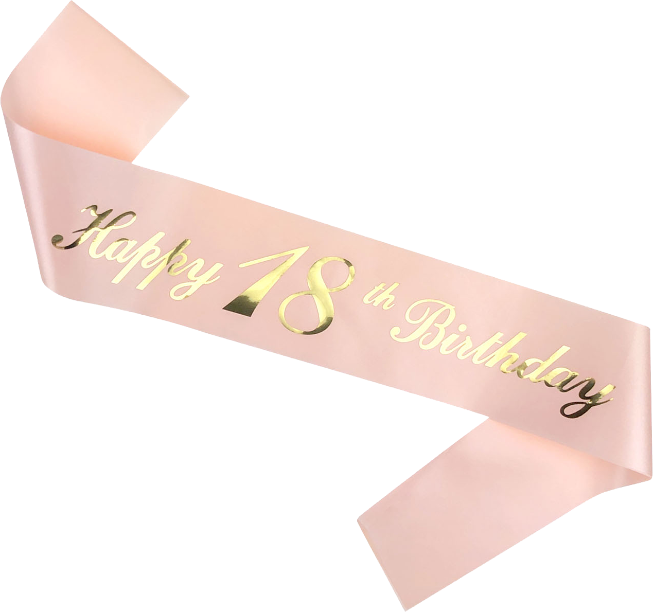 Alba Wholesale – Engroshandel Gæstegave – Rose Guld Fødselsdag Pige Sash, One Size3