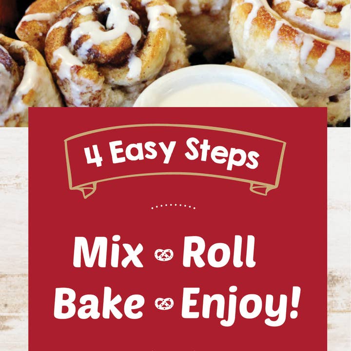 Ben’s Soft Pretzels - Wholesale Cake mix - Amish Cinnamon Roll - Bake at Home Kit2