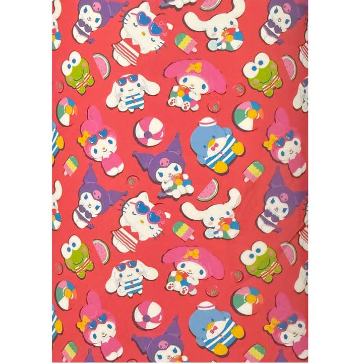 Hello Kitty Summer Time Soft Silk Touch Throw Blanket for wholesale by home mart goods