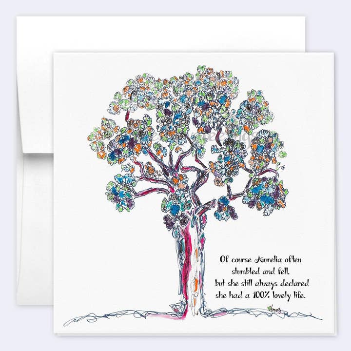 AURELIA | Single Card for wholesale by Trees Have Feelings
