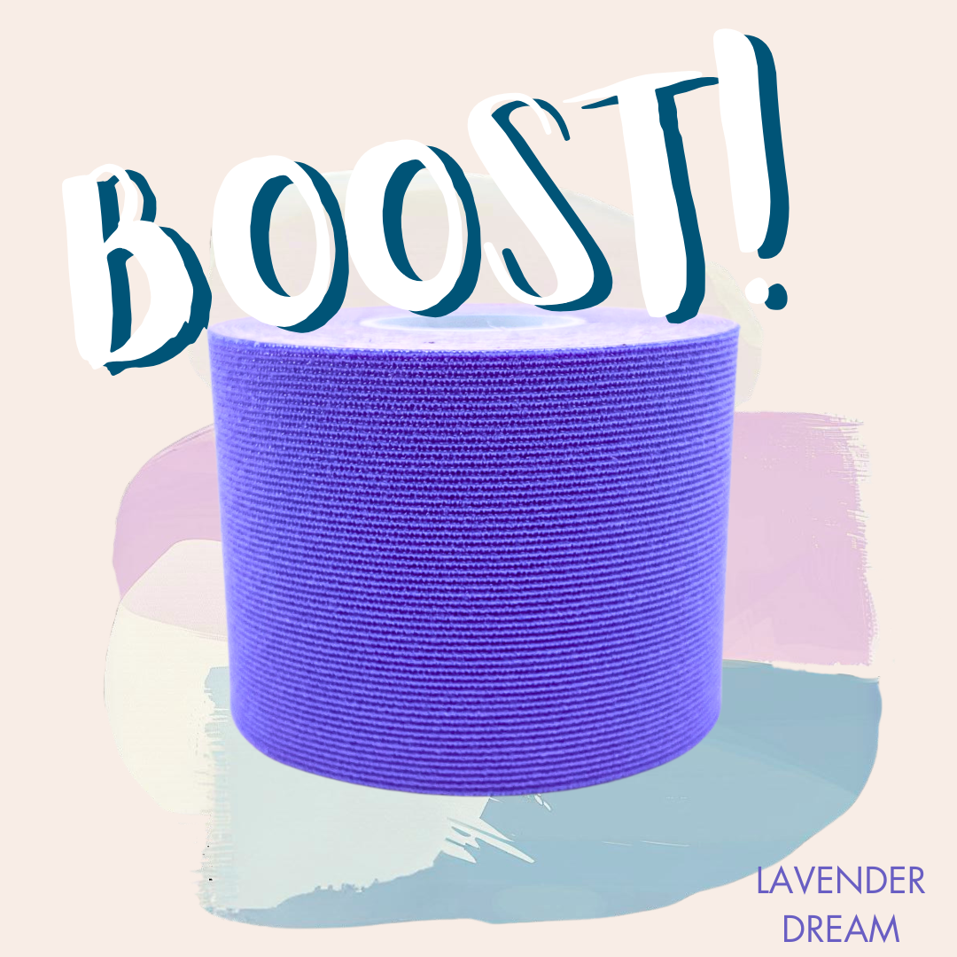Earthtone Sports - Wholesale Tape - Boost!™ Lavender Dream Precut Kinesiology Tape1
