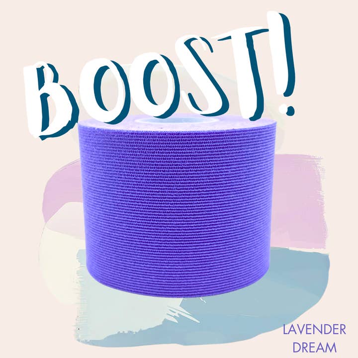 Earthtone Sports - Wholesale Tape - Boost!™ Lavender Dream Precut Kinesiology Tape1
