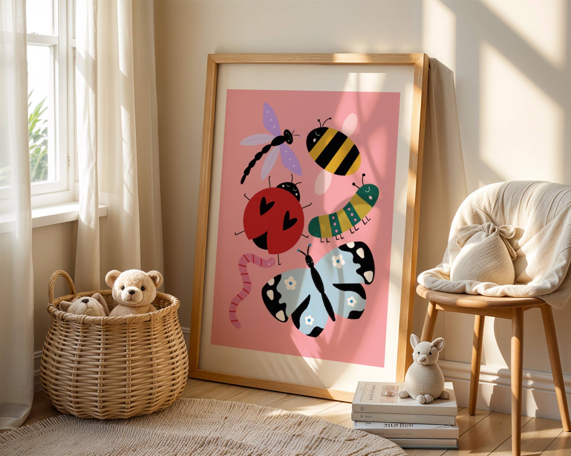 Emmy James Studio – wholesale Art print – Colourful Bug Art Print7