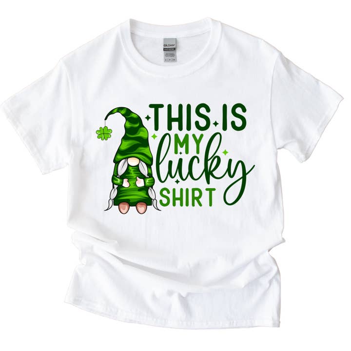 Dies ist ein Glücks-T-Shirt zum St. Patrick's Day. für den Großhandel von Simply Spoken Apparel