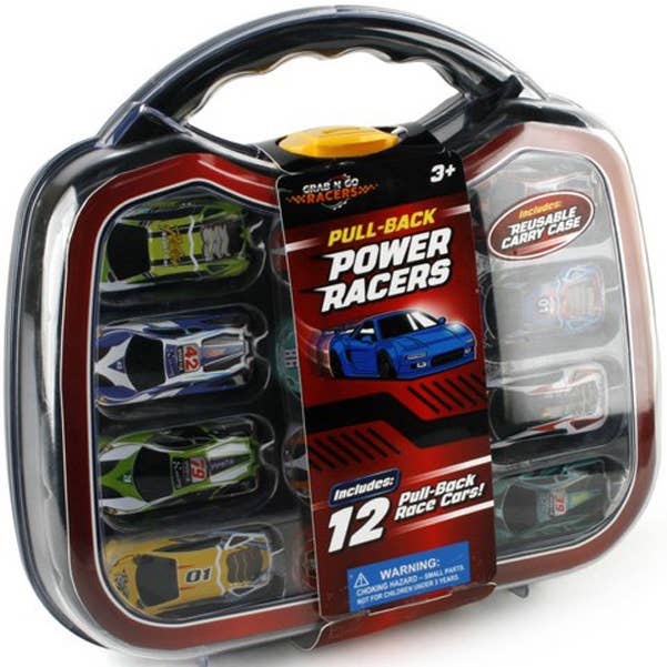 Empire Discount - Wholesale Toy Car/Truck - Kids - PULL BACK Power Racers 12 Pack w Case