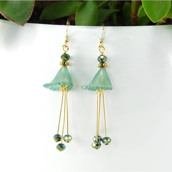 Marlene VanBeek Jewelry - Wholesale Dangle Earrings - Lucite Dangle Earrings - 2 Colors1