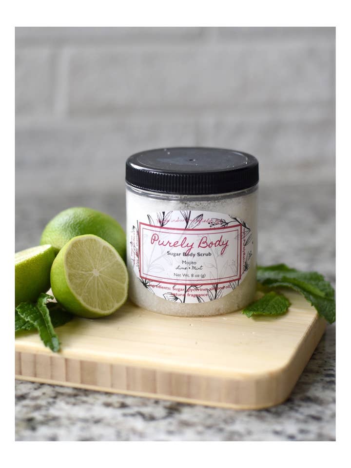 Mojito Body Scrub for wholesale by Purely Balm