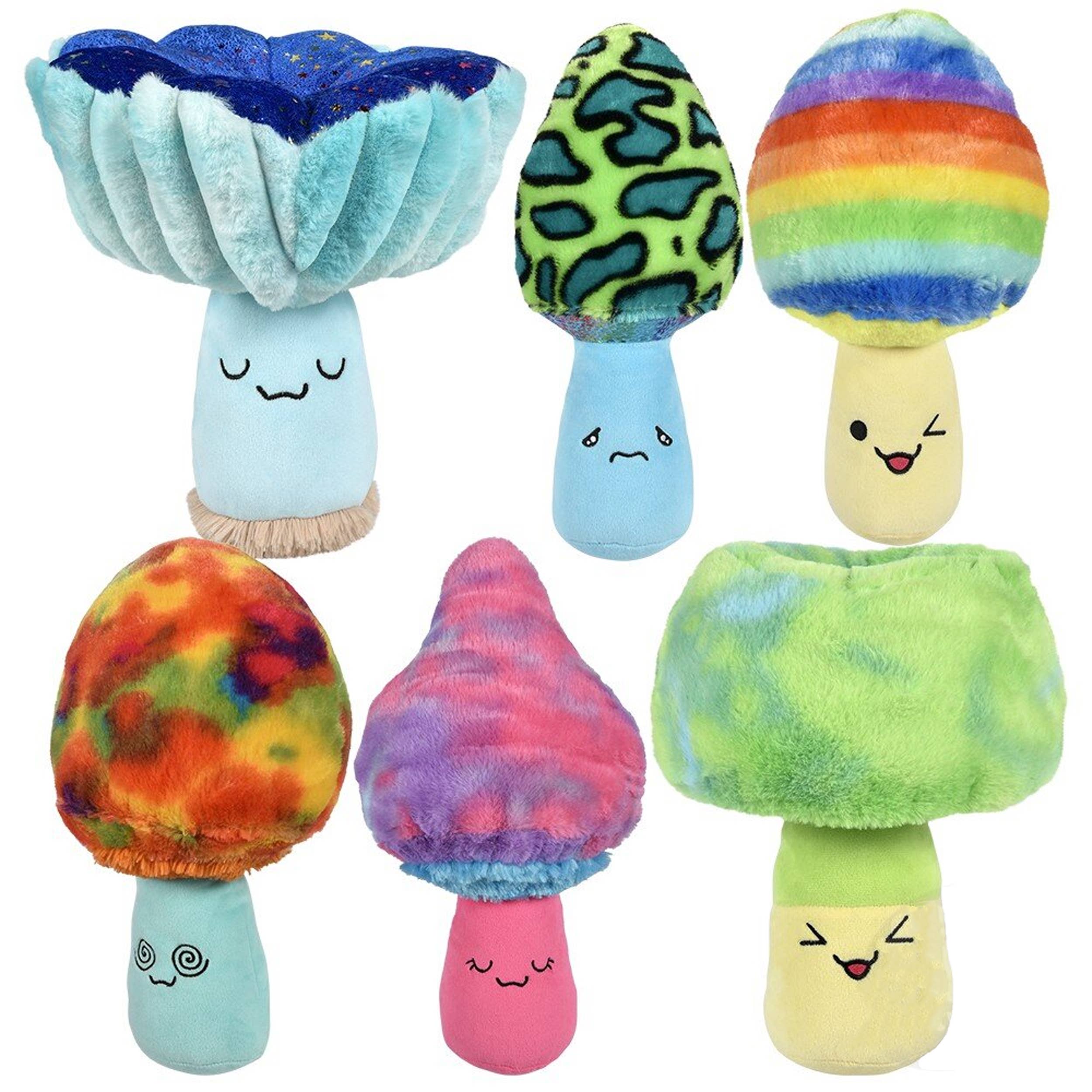 PR GROUPS LLC – wholesale Fyllda/plyschleksaker - Barn och baby – Söta mjuka plyschsvampar leksak för barn - Blandade0