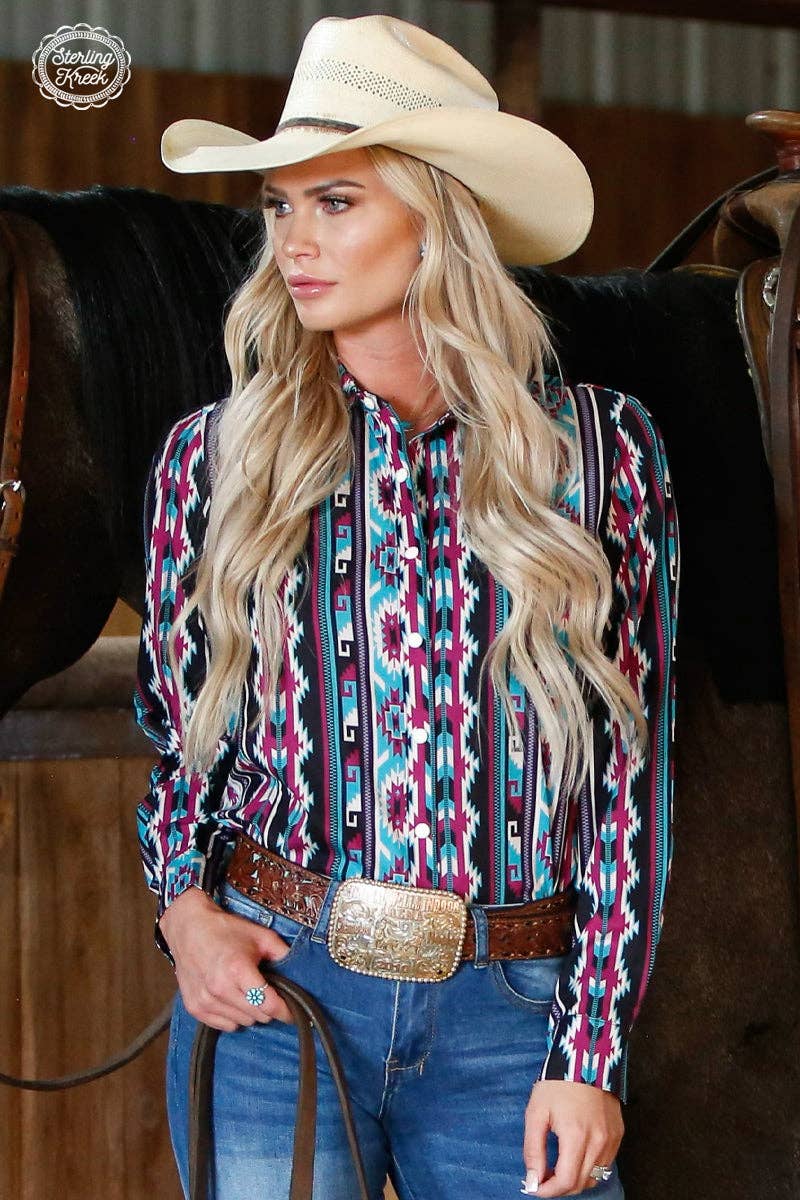 Sterling Kreek - Wholesale Buttoned-down shirt – Women's - SOUTHERN SOUL TOP