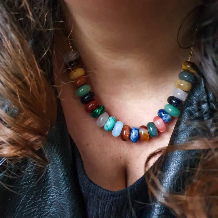 Cadena RAINBOW MAXI KATMAN para venta al por mayor de Atelier Azteka