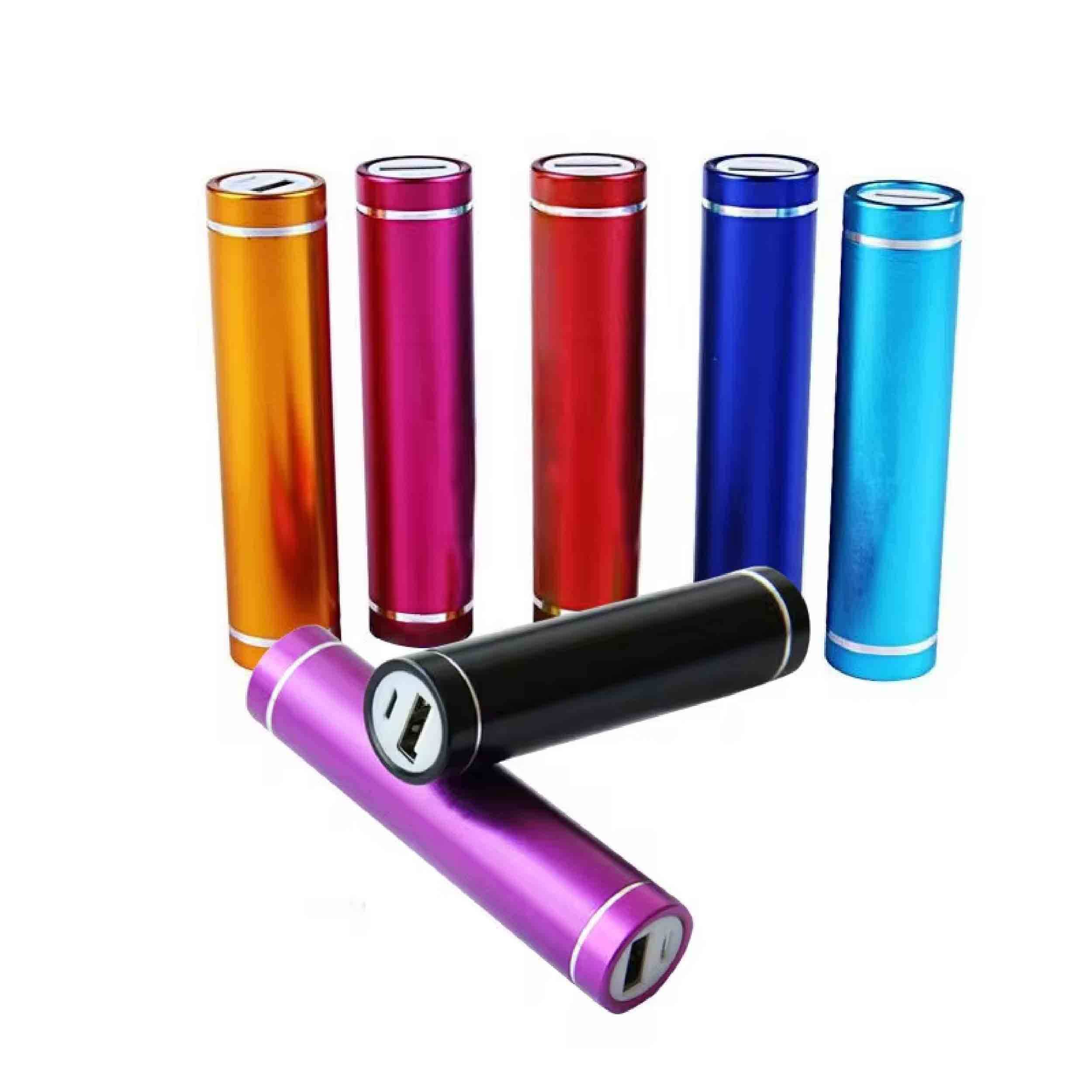 GulleeGadgets - Vente Chargeurs portables - Mini batterie externe portable de 2 600 mAh - Assortie3