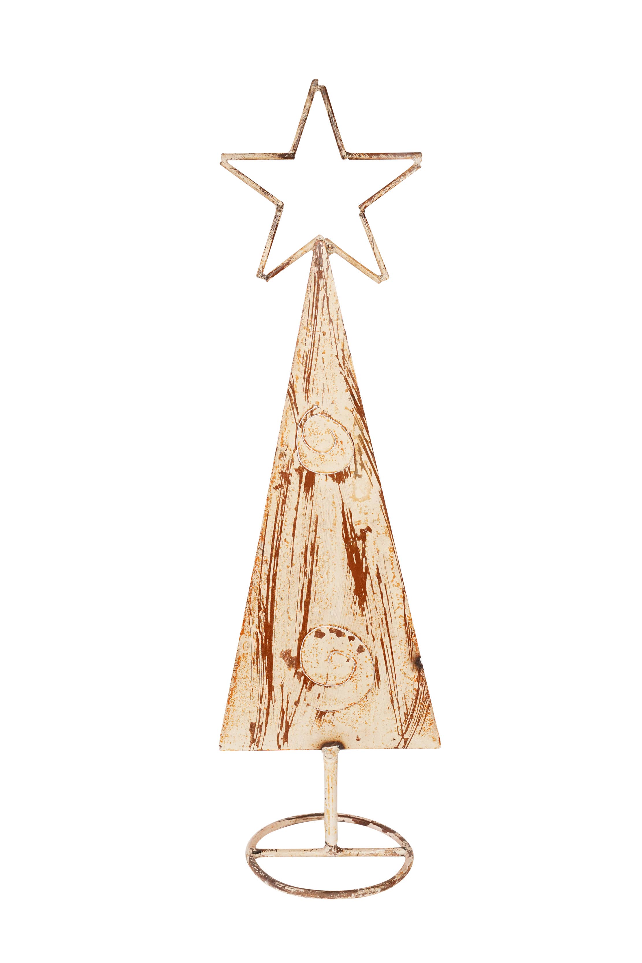 My Amigos Imports - Venta al por mayor Decoración navideña - Árboles de Navidad de metal estilo granja - Decoración del hogar - Tres tamaños0