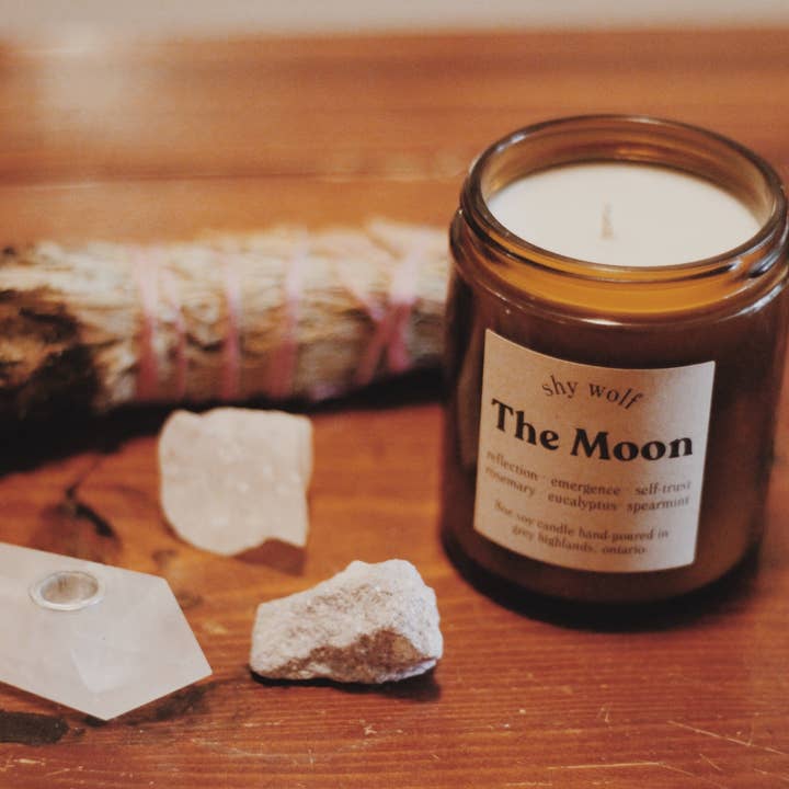 Shy Wolf Candles - Wholesale Jar/filled candle - The Moon 1