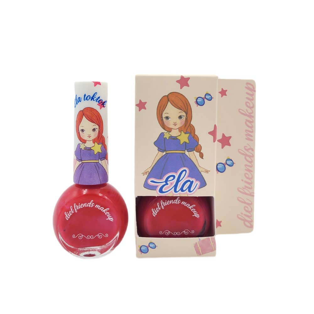 diel friends llc - Wholesale Nail Polish - Kids - Ela Ruby water nail polish