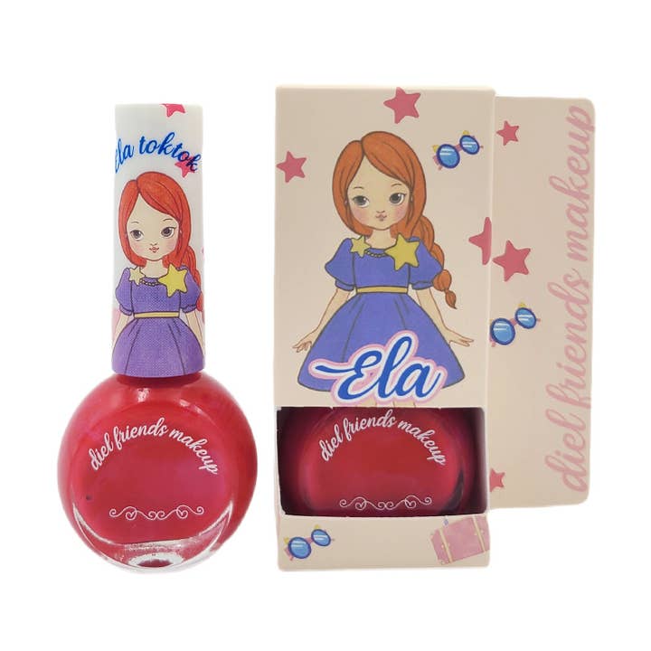diel friends llc - Wholesale Nail Polish - Kids - Ela Ruby water nail polish0