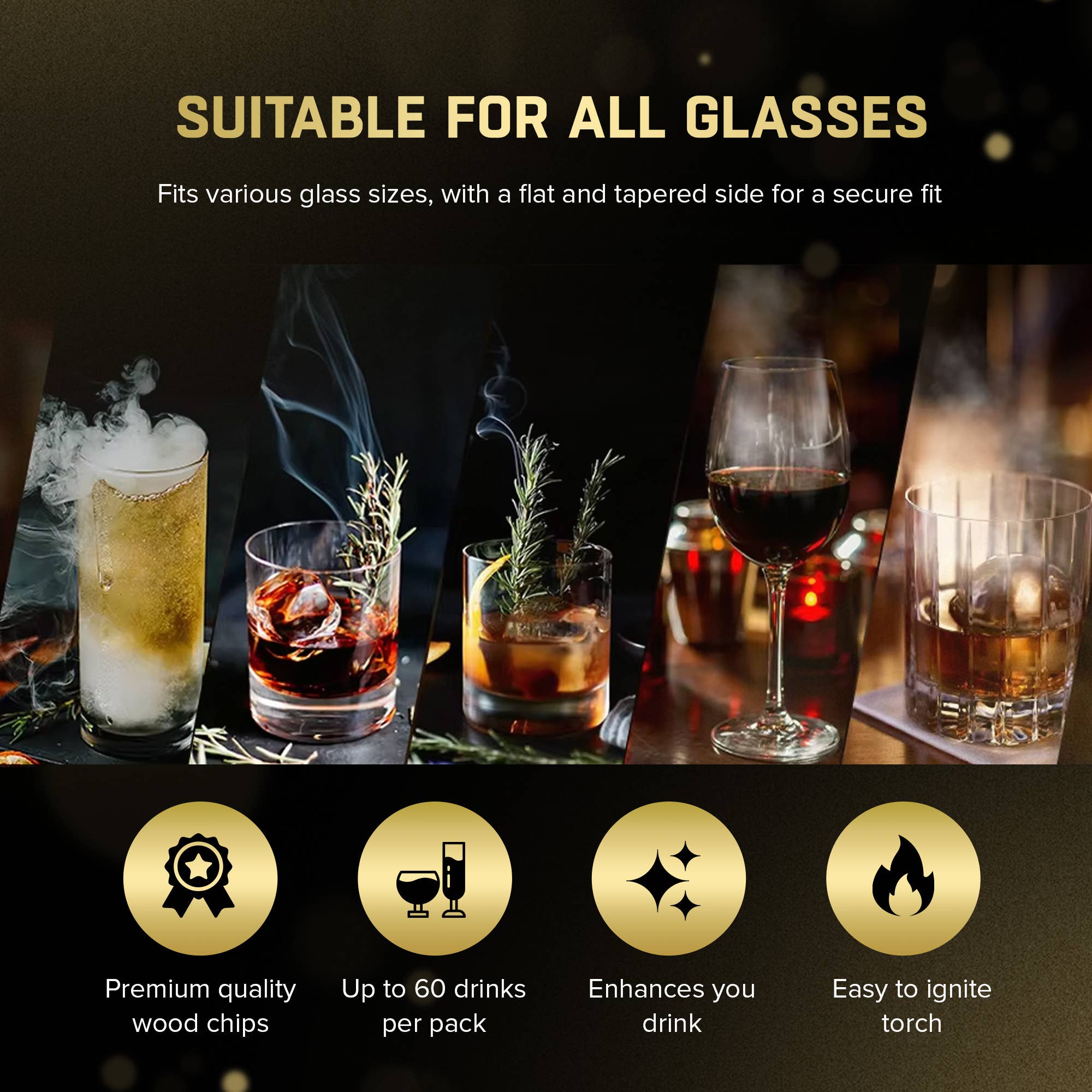 Sentinel Cocktail Co - Wholesale Kitchen Tool/Gadget - Sentinel Signature Cocktail Smoker Kit6