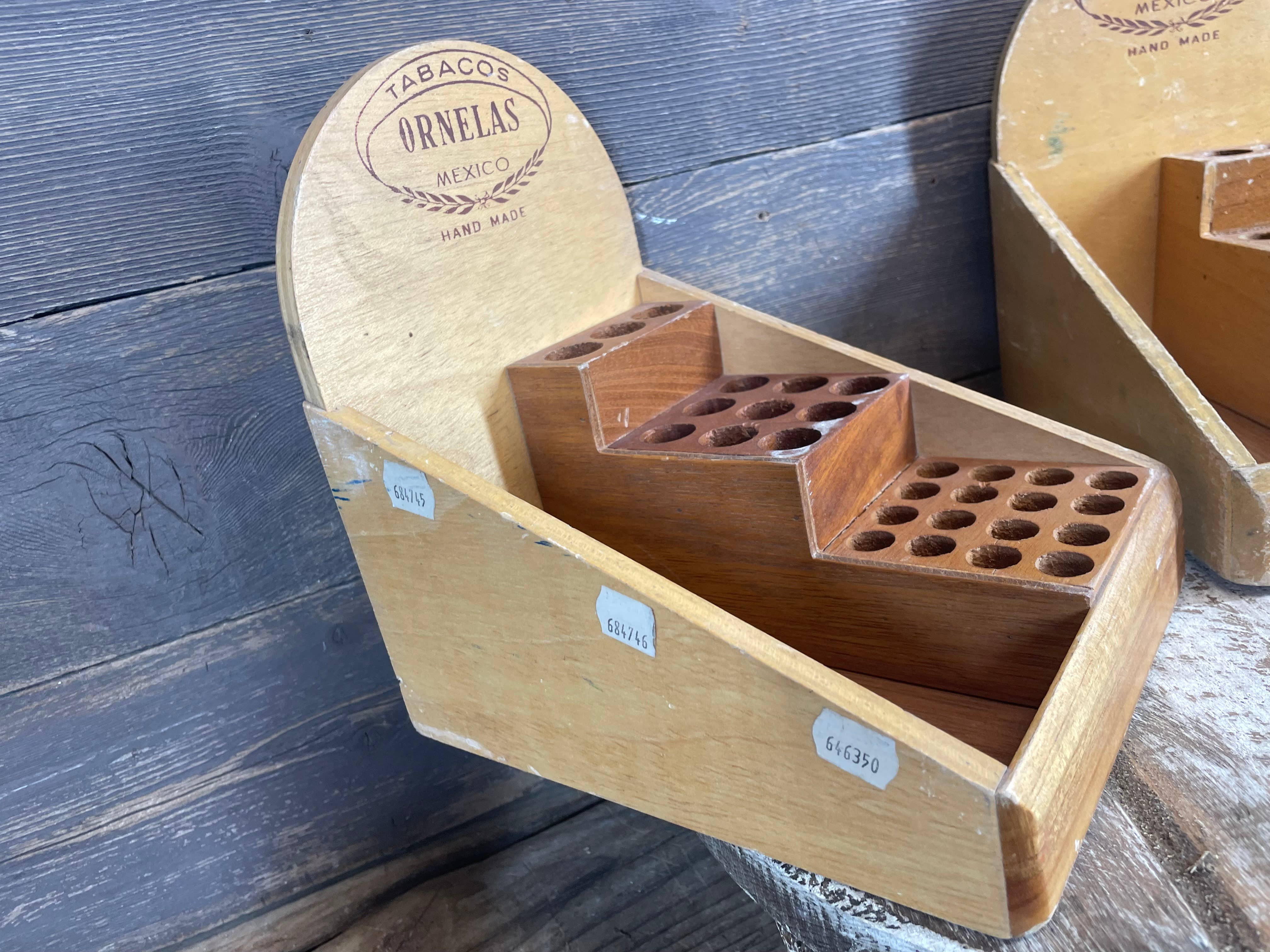 My Amigos Imports - Wholesale Decorative Tabletop Object - Vintage Ornelas Cigar Display Holder-WH4--Mexico-Original5