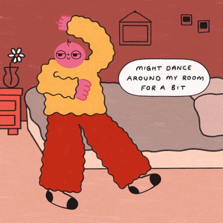 Might Dance Around My Room for wholesale by Orange Juice For Dinner