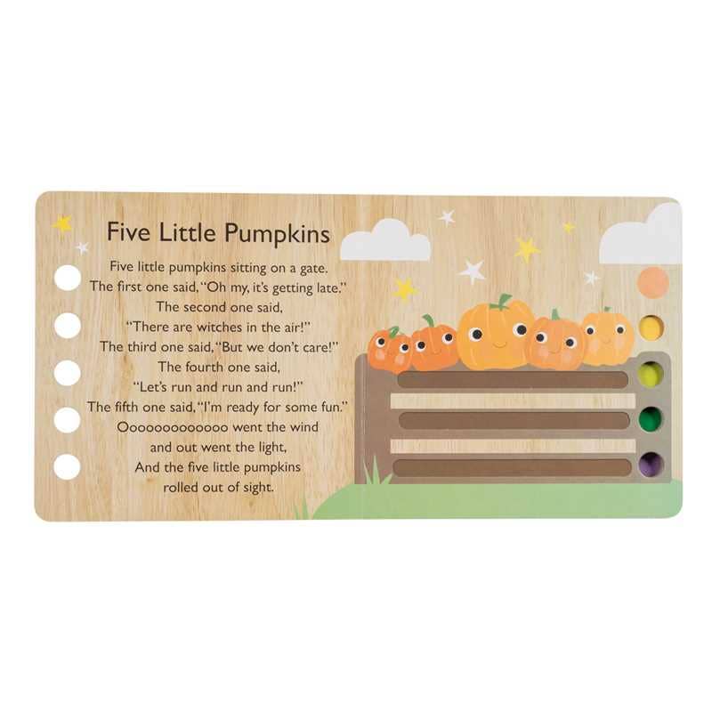 Simon & Schuster - Wholesale Baby & Toddler Book (0-2) - Touch and Trace Nursery Rhymes: Five Little Pumpkins by Editors of Silver Dolphin Books2