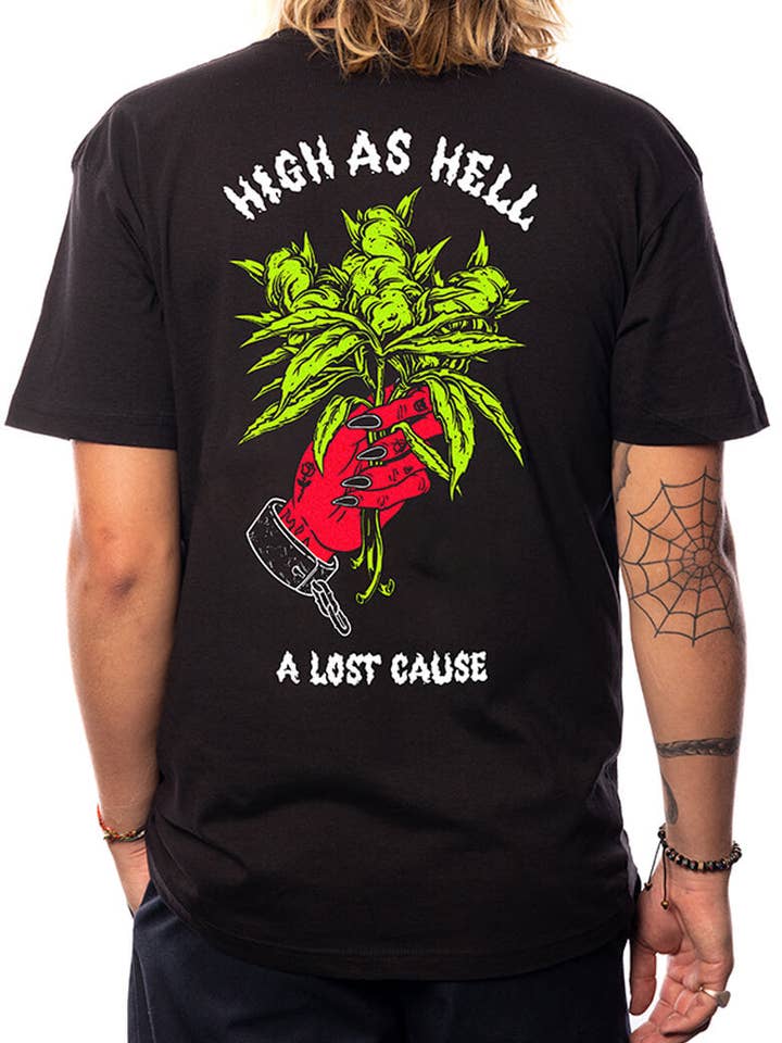 Hög som helvetet Tee för wholesale av A Lost Cause