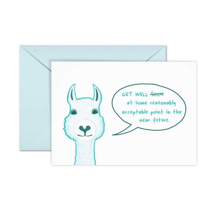 Gute Besserung in der Zukunft Ermutigungskarte | A2 für den Großhandel von Queen Fayzel