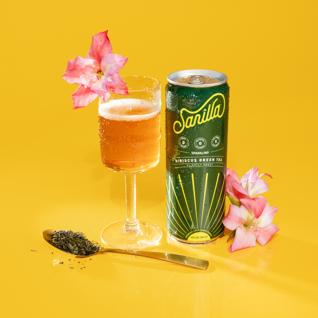Sarilla - Wholesale Non-Alcoholic Aperitif/Mocktail - Organic Energizing Green Tea Seltzer - No Sugar3