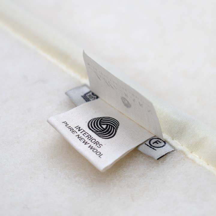 Lille Barn - Wholesale Bedding Blanket - Kids & Baby - Wool crib blanket 93x135cm - Merino Wool - Natural6