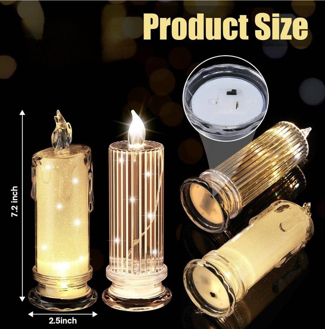 Crover - Wholesale Flameless Candle - 7" x 2.5" LED Pillar Candles 1