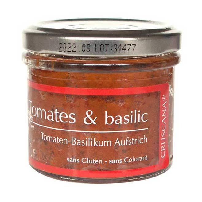 Tomatoes & basil 100 g - cruscana for wholesale by Cruscana